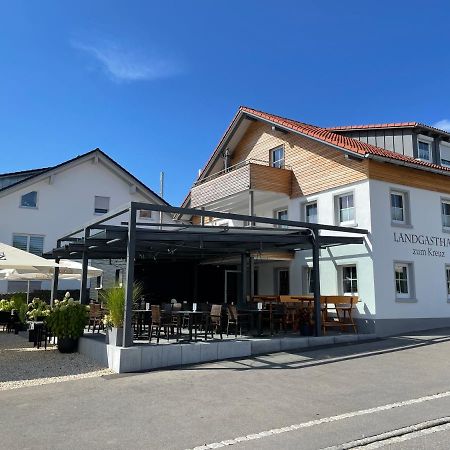 Landgasthaus Zum Kreuz Gbr 이스니임알가우 외부 사진