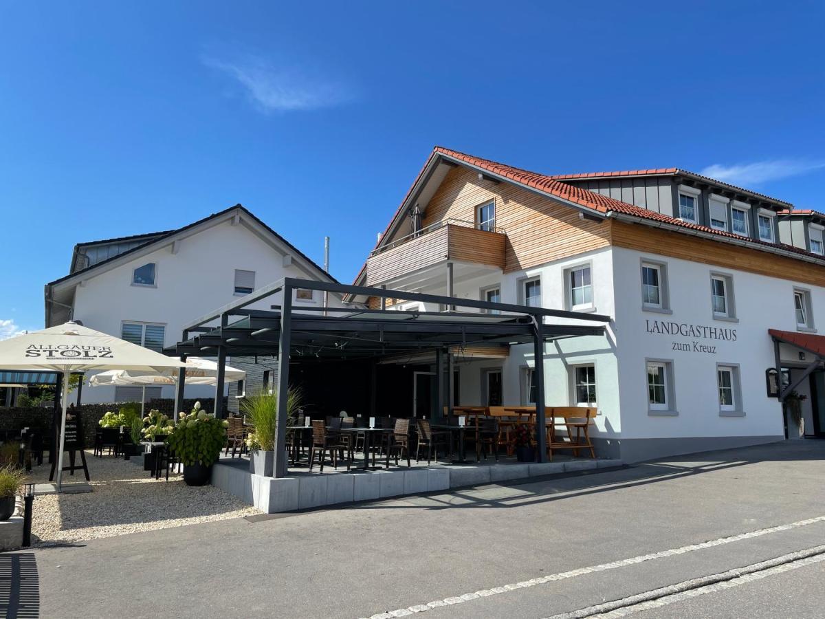 Landgasthaus Zum Kreuz Gbr 이스니임알가우 외부 사진